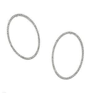 Oval "Palm Beach" Post Earrings